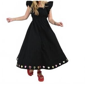 NEW KERRI ROSENTHAL tailor dress in black